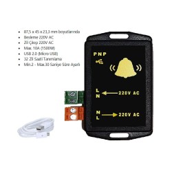 USB Bağlantılı Mola Zili Çaldırma Sistemi